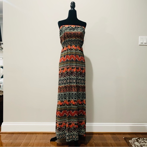 Poetry Dresses & Skirts - Strapless Maxi Dress